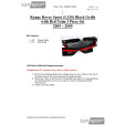 Range Rover Sport (L320) Black Grille with Red Trim 3 Piece Set - Autobiogrophy look